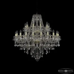 Подвесная люстра Bohemia Ivele Crystal 1415 1415/20+10/360/2d G