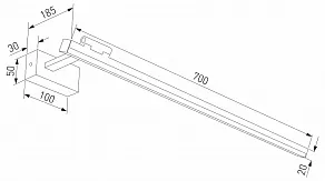 Подсветка для картины Elektrostandard Acento 40155/LED