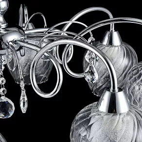 Люстра на штанге Freya Nora FR2663-PL-08-CH