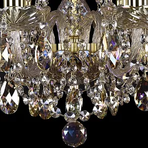 Подвесная люстра Bohemia Ivele Crystal 1402 1402/8/195/G/M701