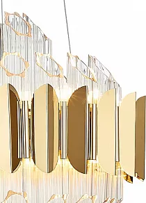 Подвесная люстра Natali Kovaltseva Rivera RIVERA 81443/6C GOLD