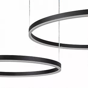 Подвесной светильник Indigo Galass 14001/2P Black