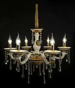 Подвесная люстра Arte Lamp Belveder A6610LM-6GO