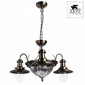 Подвесная люстра Arte Lamp Fisherman A5518LM-2-3AB