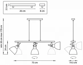 Подвесной светильник Lightstar Acrobata 761137