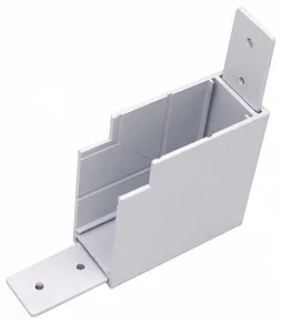Соединитель угловой L-образный для треков накладных Lightstar Teta 505136-ALU