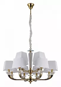Подвесная люстра Newport 11400 11408+4/C gold