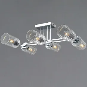 Люстра на штанге ILLUMICO NAPLES IL0780-6CSQ-25 CR NAPLES