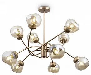 Люстра на штанге Freya  FR8017PL-10MG