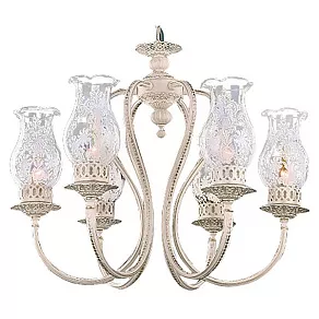 Подвесная люстра Eurosvet 22825 22825/6 белый с золотом