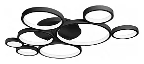 Потолочная люстра iLedex Ring Star 9004-8L-X BK