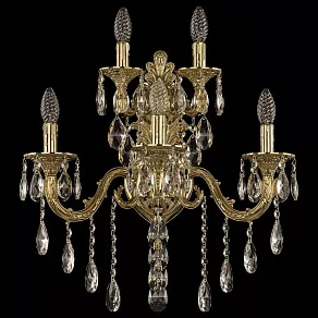 Бра Bohemia Ivele Crystal 7101 7101B16/3+2/210 B G