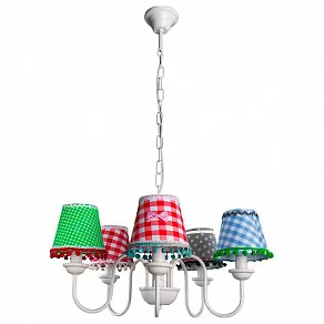 Подвесная люстра Arte Lamp Kids A5165LM-5WH