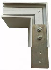 Соединитель угловой L-образный для треков накладных Uniel UBX-MS21 UL-00008730