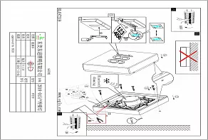 Накладной светильник Eglo Torazza-c 97219