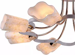 Потолочная люстра Arte Lamp Romola A8182PL-8WG