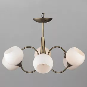 Подвесная люстра Eurosvet Nola 60071/6 античная бронза