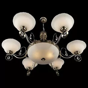 Подвесная люстра Eurosvet 29850 29850/6+3 античная бронза