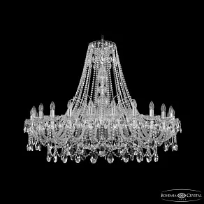 Подвесная люстра Bohemia Ivele Crystal 1411 1411/24/460 Ni