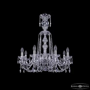 Подвесная люстра Bohemia Ivele Crystal 1402 1402/8/240/XL-73 Ni