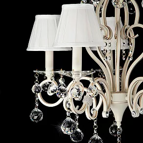 Подвесная люстра Eurosvet Ivin 12075/5 белый Strotskis