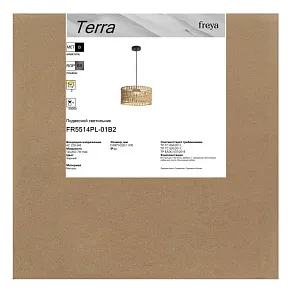 Подвесной светильник Freya Terra FR5514PL-01B