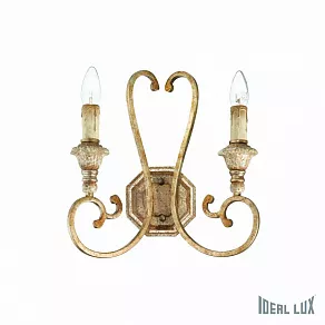 Бра Ideal Lux Palio PALIO AP2 RUGGINE