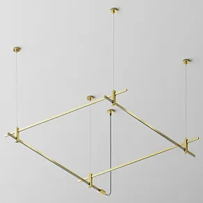 Трек подвесной Maytoni Готовая конструкция TFC-Flar-H08-BS