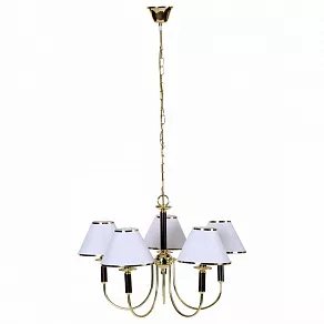 Подвесная люстра Arte Lamp Catrin A3545LM-5GO