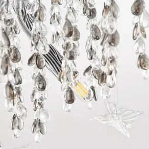 Подвесная люстра Arte Milano Веточка 230210.700.6.E14.H3 CB Clear-Smoky BUT-Clear