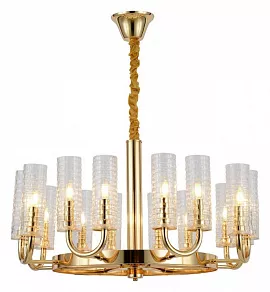 Подвесная люстра LUMINA DECO Donatti LDP 8011-16 F.GD