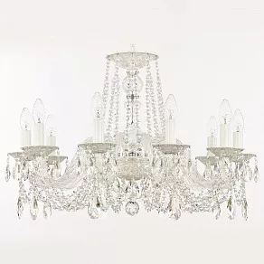 Подвесная люстра Bohemia Ivele Crystal AL1602 AL16302/10/240 WG