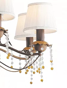 Подвесная люстра Arte Lamp Medici A9468LM-8BR