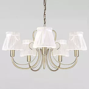 Подвесная люстра Eurosvet 60061 60061/5 античная бронза