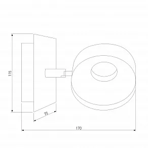 Спот Eurosvet Frisco 20065/1 сатин-никель 6W