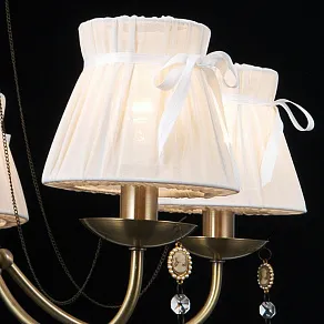 Подвесная люстра ILLUMICO IL0023 IL0023-5PSQ-24 AB CASTOR