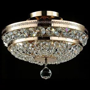 Люстра на штанге Maytoni Ottilia DIA700-CL-03-G