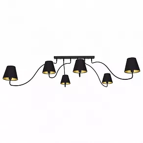 Потолочная люстра Nowodvorski Swivel Black 6560
