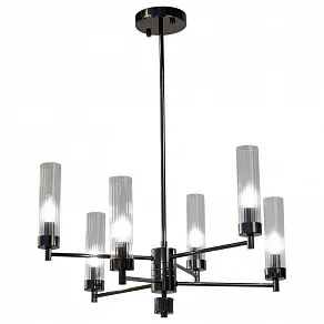 Люстра на штанге AM-Group INDIGO INDIGO SP6 PEARL BLACK