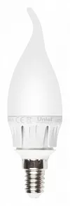 Лампа светодиодная Uniel FR ALM01WH E14 6Вт 3000K 08137