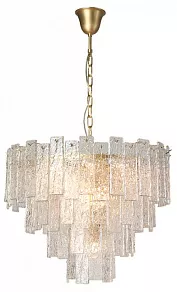 Подвесная люстра Newport 10820 10829+4/C brass