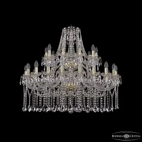 Подвесная люстра Bohemia Ivele Crystal 1413 1413/20+10/360/2d G