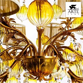 Подвесная люстра Arte Lamp Monarch A1199LM-8-4GO