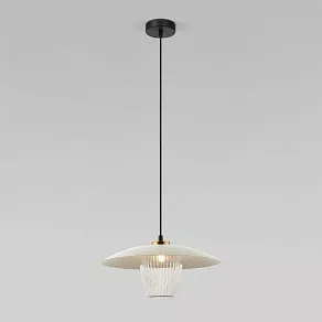 Подвесной светильник Eurosvet Kamari 50259/1 белый/прозрачный