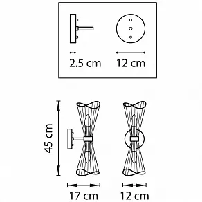 Бра Lightstar Zeta 728623