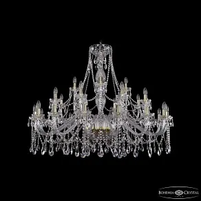 Подвесная люстра Bohemia Ivele Crystal 1413 1413/16+8+4/460 G
