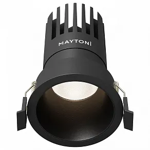 Встраиваемый светильник Maytoni Dip DL118-15W-4K-B