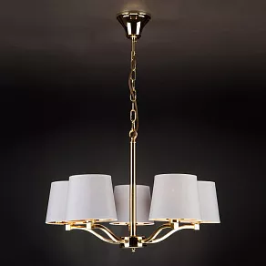 Подвесная люстра Eurosvet Felicia 70073/5 золото