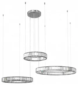 Подвесной светильник Loft it Crystal Ring 10135/3 Chrome