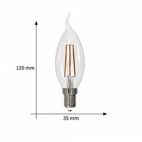 Лампа светодиодная Uniel  E14 9Вт 4000K UL-00005190